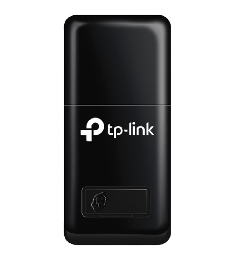 Adaptador WiFi USB TP-Link TL-WN823N de 300Mbps b/g/n con Botón WPS - Negro