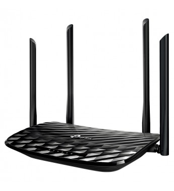 Router TP-Link Aginet EC225-G5 Dual Band/AC1300 con 4 Antenas - Negro