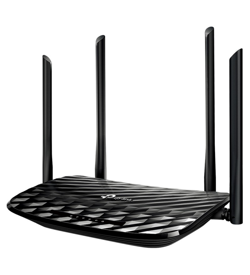 Router TP-Link Aginet EC225-G5 Dual Band/AC1300 con 4 Antenas - Negro