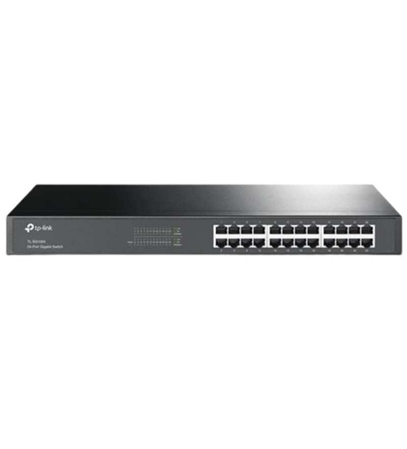 Hub Switch Tp-link TL-SG1024 24 Puertos10/100/1000Mbps - Negro