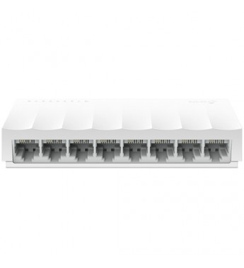 Switch TP-Link LS1008 con 8 Puertos de 10/100Mbps Bivolt - Blanco