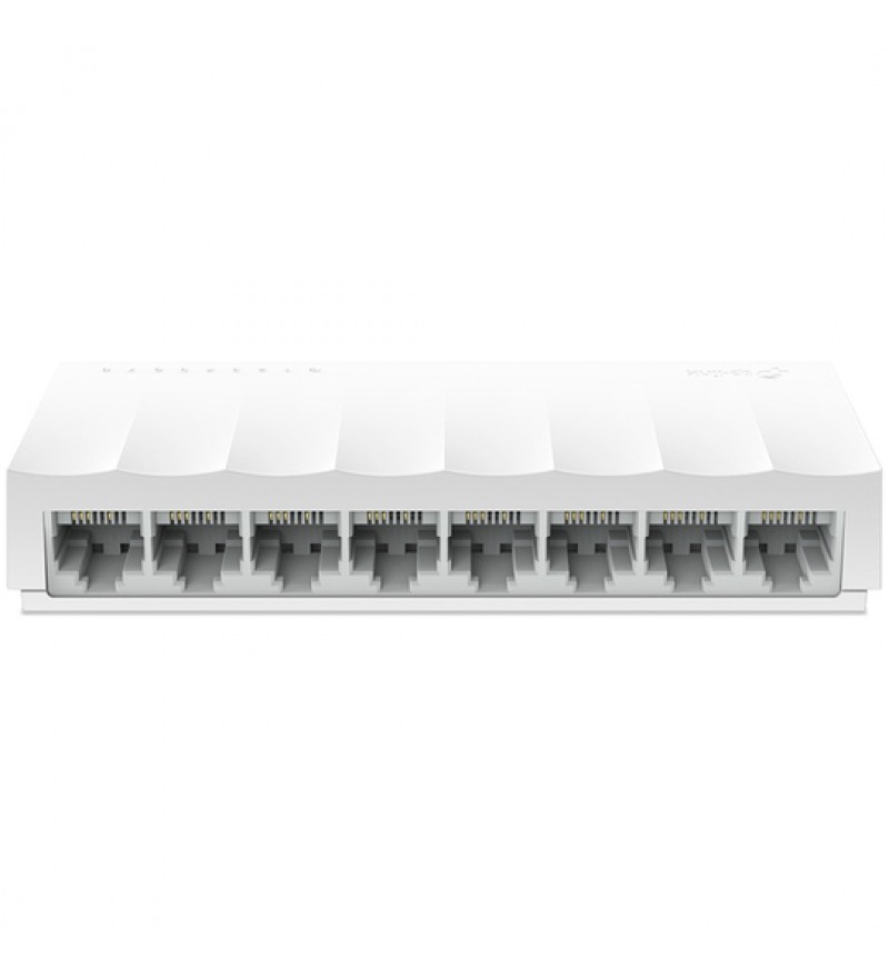 Switch TP-Link LS1008 con 8 Puertos de 10/100Mbps Bivolt - Blanco