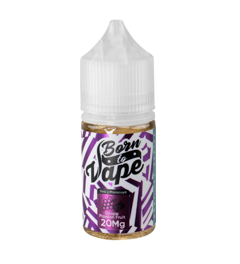 Esencia Para Vape Liquid Born Grape Passion Fruit-20mg/30mL