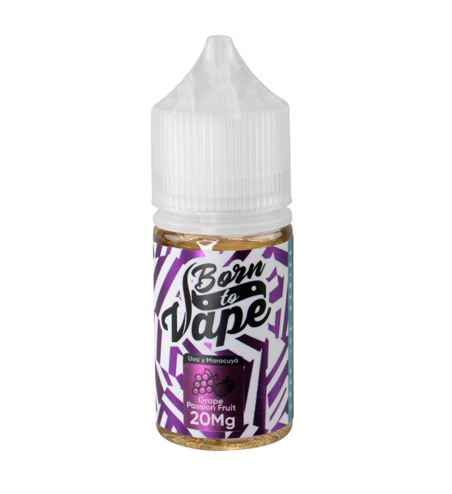 Esencia Para Vape Liquid Born Grape Passion Fruit-20mg/30mL
