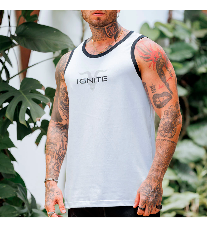 Regata Ignite Regular Masculino 67003 - Blanco