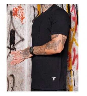 Remera Ignite Regular 61003 Masculino - Blanco/Negro
