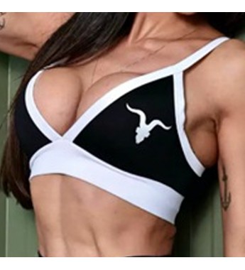 Top Ignite Bra Femenino 68003 - White/Black