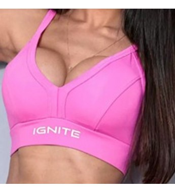 Top Ignite Rec Femenino 68004 - Black/Pink