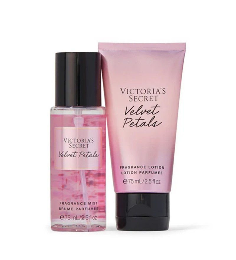 Victoria's Secret Mini Kit Velvet Petals 2 Unidades - 75mL/7.5mL