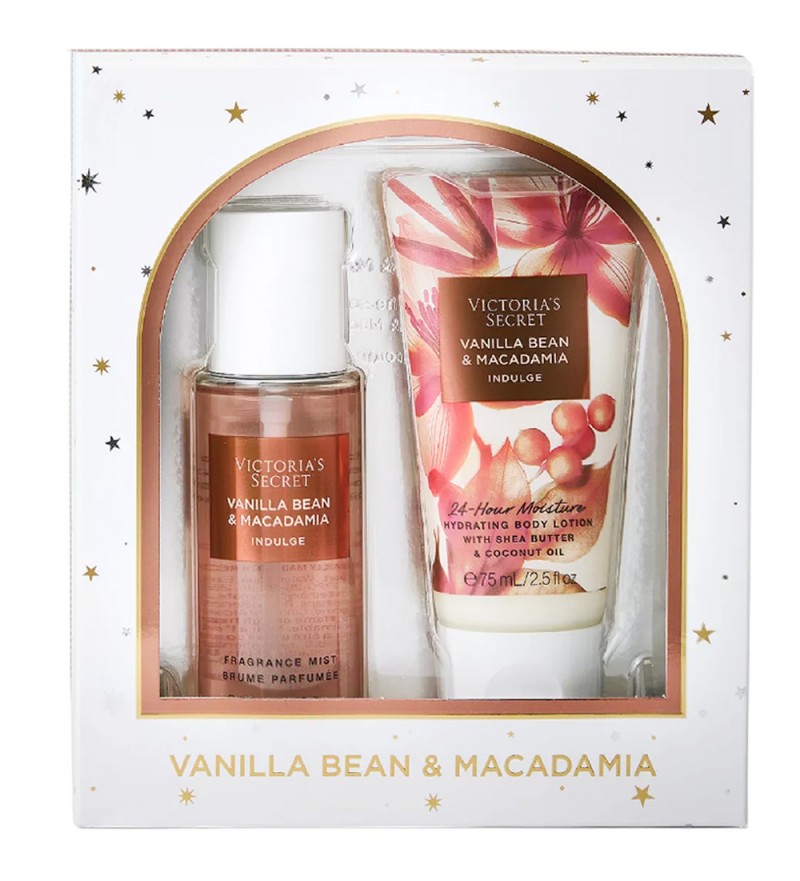 Victoria's Secret Duo Mini Kit Vanilla Bean Macadamia 75/75mL