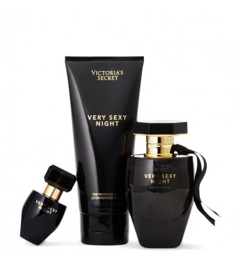 Victoria's Secret Kit Very Sexy Night 3 Unidades - 100mL/50mL/7.5mL