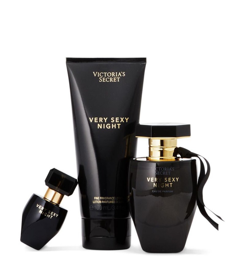 Victoria's Secret Kit Very Sexy Night 3 Unidades - 100mL/50mL/7.5mL