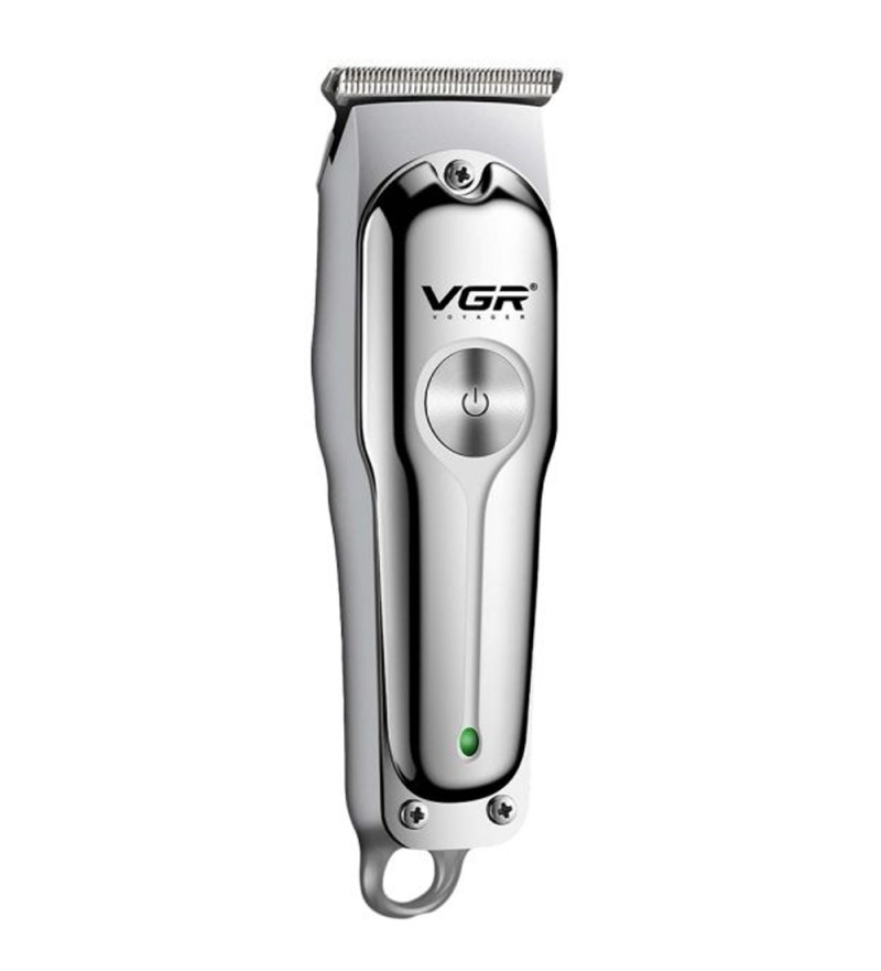 Cortador De Pelo Voyager V-071 USB Recargable- Plata