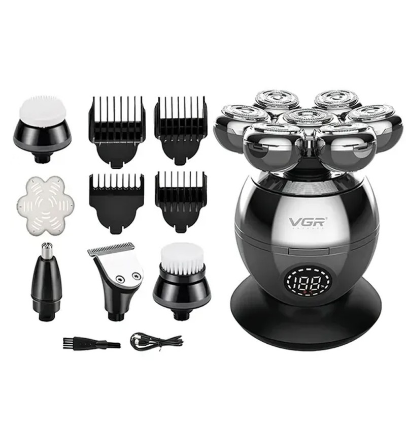 Cortador De Pelo Voyager V-315 USB RECARGABLE- Negro 