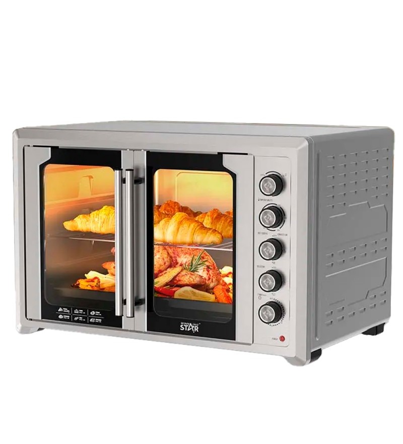 Horno Eléctrico Winningstar ST-9853 120L/2800W/Bivolt - Plata