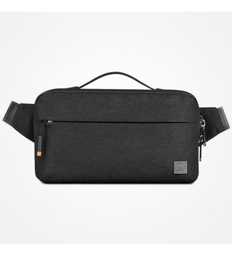 Bolso Wiwu T1333 Nylon Alpha Crossbody Bag - Grey