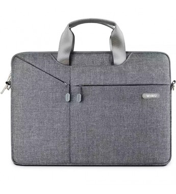 Maletín para Notebook Wiwu City Commuter Bag Lite de hasta 15.4/16" - Gris