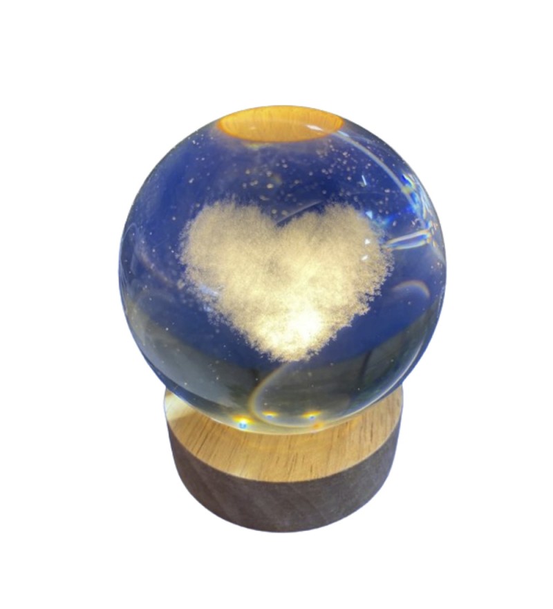  Lampara Esfera de Mesa Xtrad SH-071 - Corazón