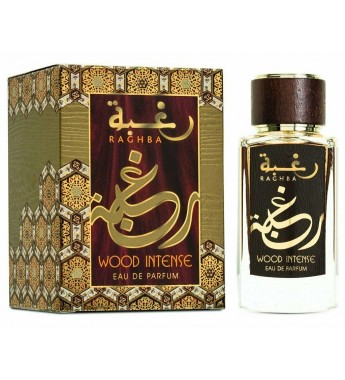 Perfume Lattafa Raghba Wood Intense Mas EDP Unisex - 100mL