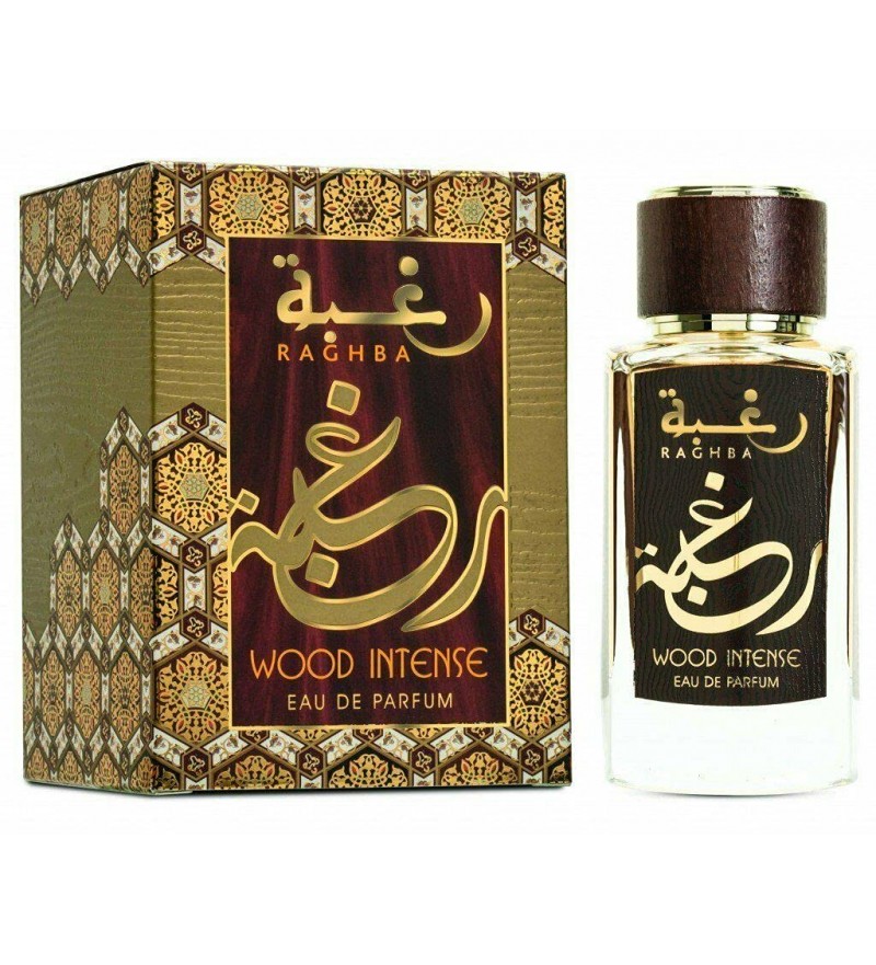 Perfume Lattafa Raghba Wood Intense Mas EDP Unisex - 100mL