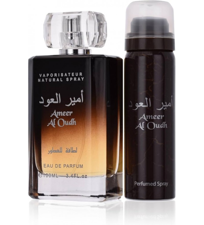 Perfume Lattafa Ameer Al Ouhdh EDP Unisex - 100mL (+ Desodorante)