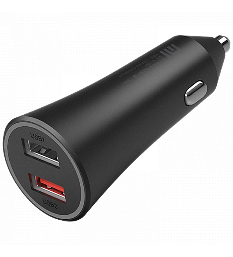 Cargador Vehicular Xiaomi MI CC06ZM Dual-Port Car Charger 37W - Black