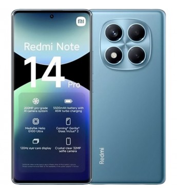 Smartphone Xiaomi Redmi Note 14 Pro DS LTE 8/256GB 6.67" 200+8+2MP/32MP - Blue (US)