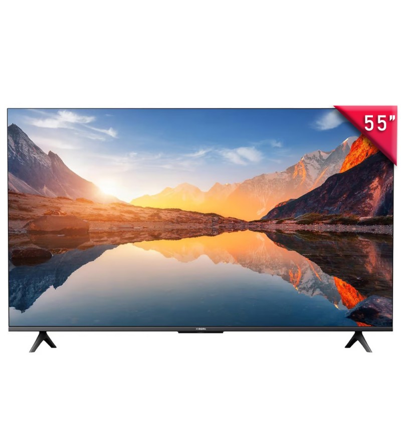 Smart TV LED de 55" Xiaomi A L55MA-AME 4K UHD Google TV/Wi-Fi/Bluetooth - Negro