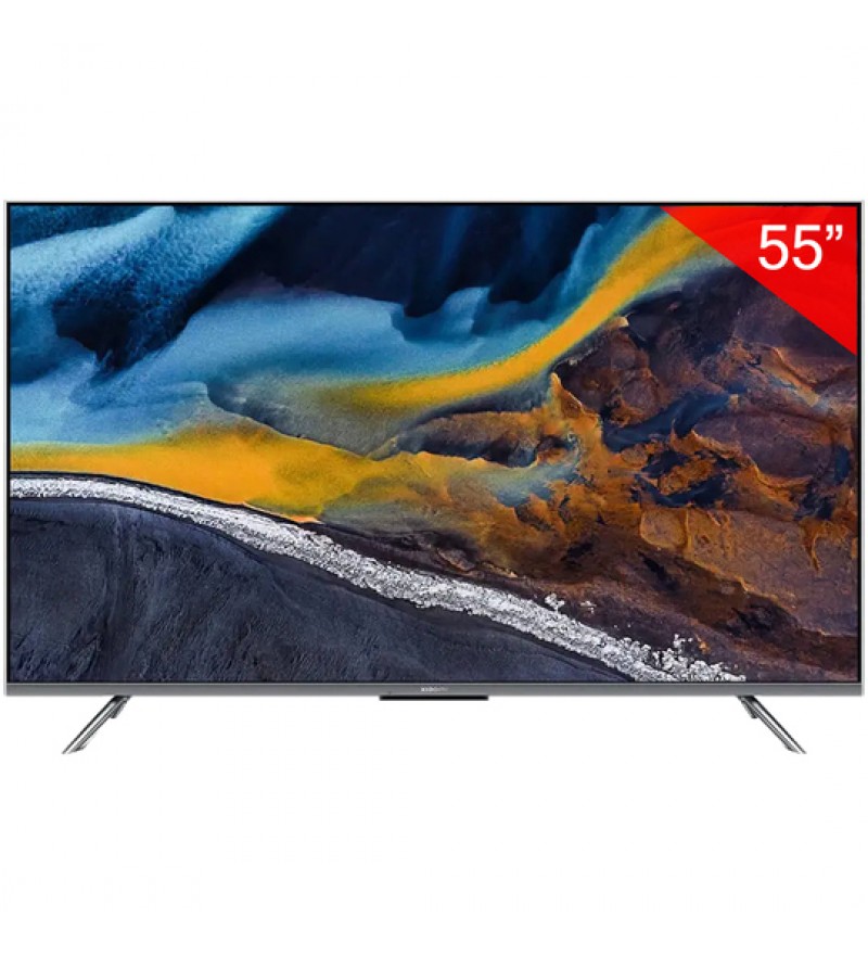 Smart TV QLED de 55" Xiaomi Mi TV Q2 L55M7-Q2SA 4K con Wi-Fi/Bluetooth/Google TV/Bivolt - Gris
