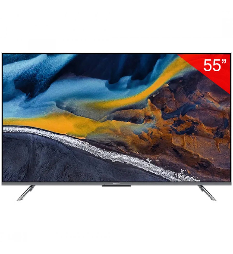 Smart TV QLED de 55" Xiaomi Mi TV Q2 L55M7-Q2SA 4K con Wi-Fi/Bluetooth/Google TV/Bivolt - Gris