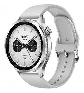 Smartwatch Xiaomi S4 BHR9197GL con Pantalla 1.43"/Bluetooth/5 ATM - Silver