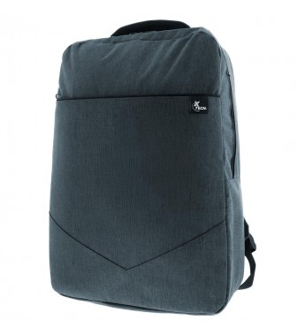 Mochila Para Notebook Xtech XTB-221 Liverpool de hasta 15.6" - Gris Oscuro 