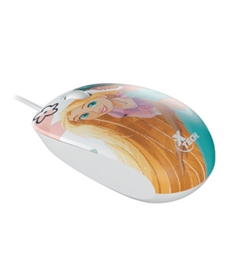 Mouse Xtech XTM-D406PS 1200DPI/USB - Princess