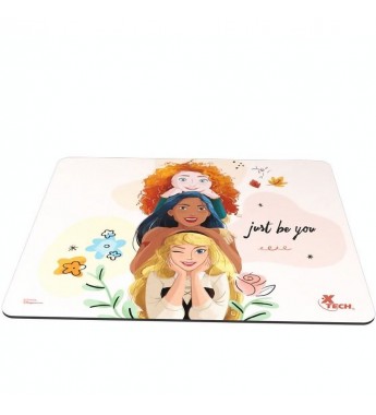  Mouse Pad Xtech XTA-D100PS de 22 x 18 cm - Disney Princess