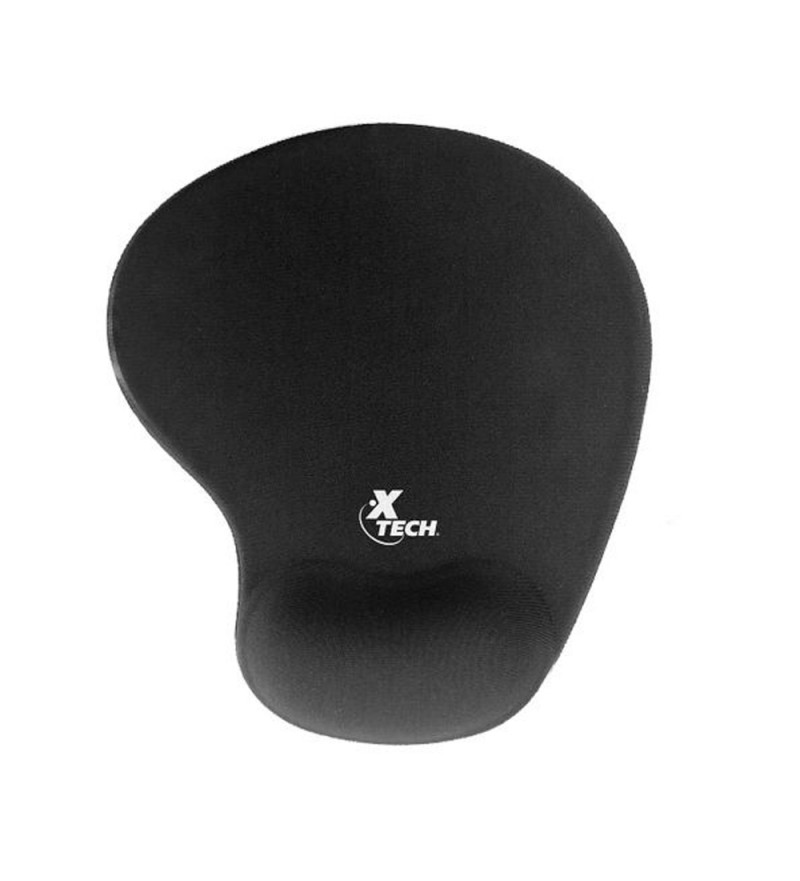 Mouse Pad Xtech XTA-526 c/apoyo 22x19 cm - Negro