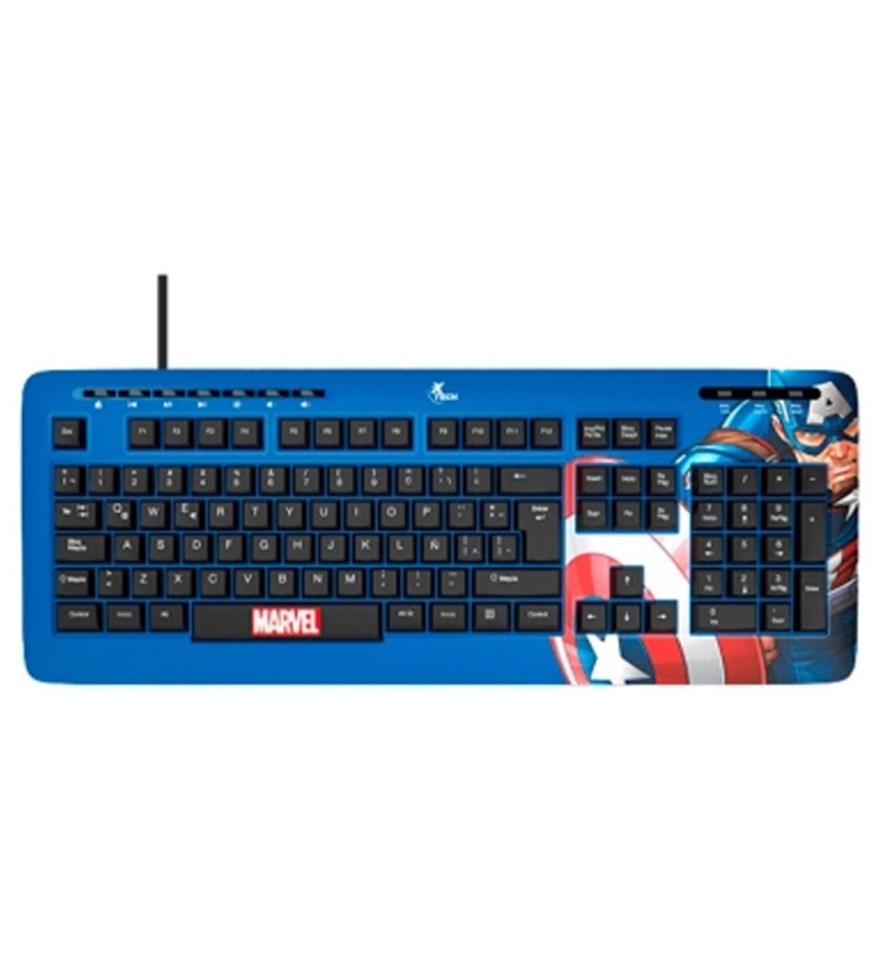 Teclado Xtech XTK-M401CA (Español) - Capitan America