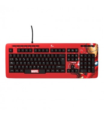 Teclado Xtech XTK-M401IM USB (Español) - Iron Man