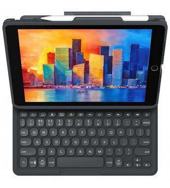 Funda para iPad Air 7th/8th/9th Gen 10.2" ZAGG Pro Keys con Keyboard - Charcoal