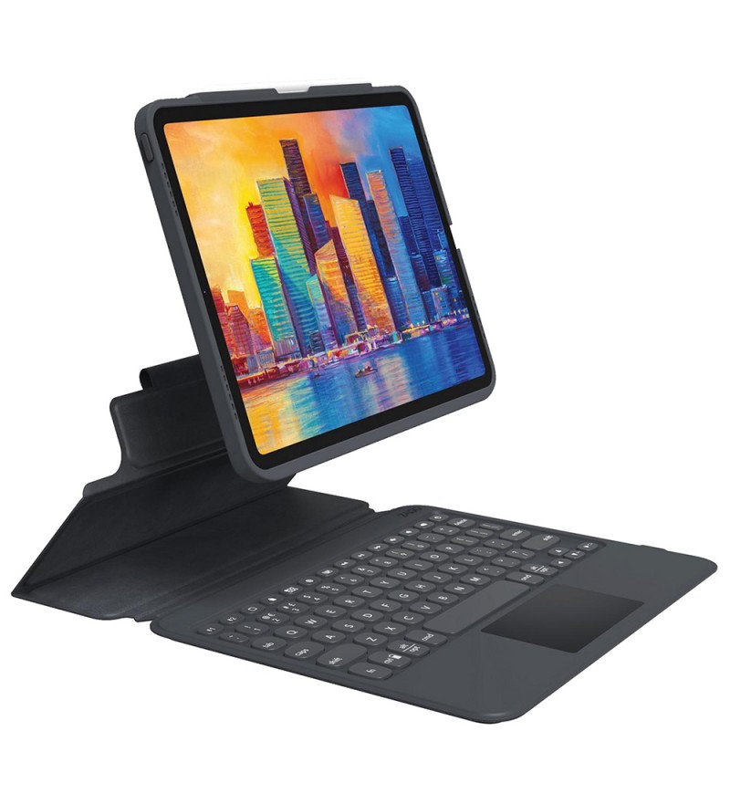 Funda para iPad Air 3th/4th/5th Gen 12.9" ZAGG Pro Keys con Keyboard - Black/Grey (Caja Fea)
