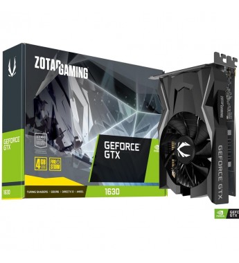 Placa de Video Zotac Geforce GTX 1630 4GB GDDR6 HDMI