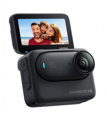 Camara Insta360 GO3S13 CINSAATA Stand Edition 128GB MIDMIGHT- Black