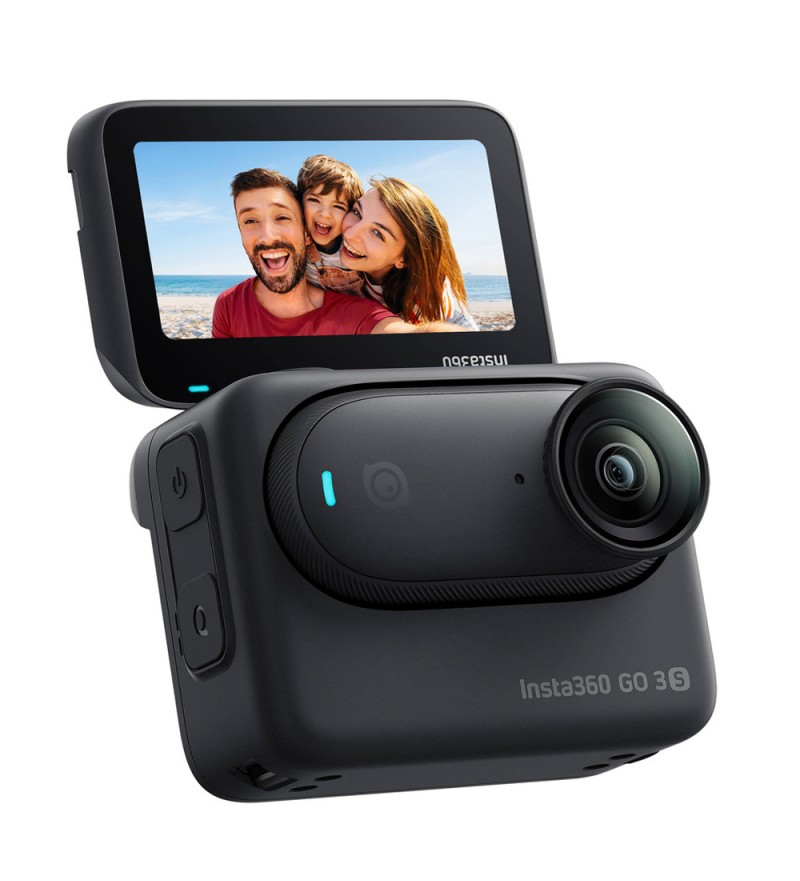 Camara Insta360 GO3S13 CINSAATA Stand Edition 128GB MIDMIGHT- Black