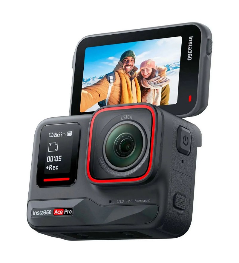 Cámara Insta360 Ace Pro (LEICA) CINSAAJ 8K + Adaptador (Caja Fea)