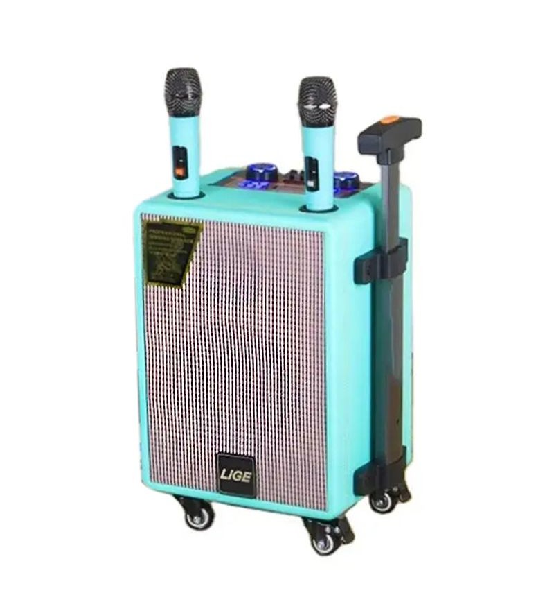 Parlante Lige 12 Vintage12" 10120W/2 Micrófonos - Green 