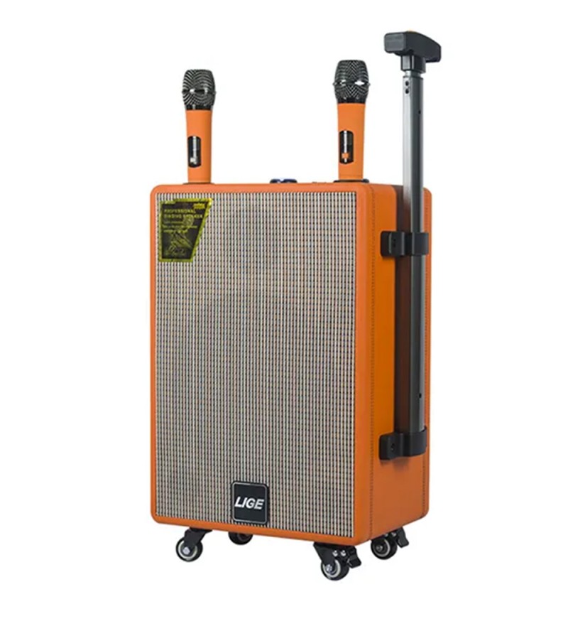 Parlante Lige 12 Vintage 12" 10120W/2 Micrófonos - Orange