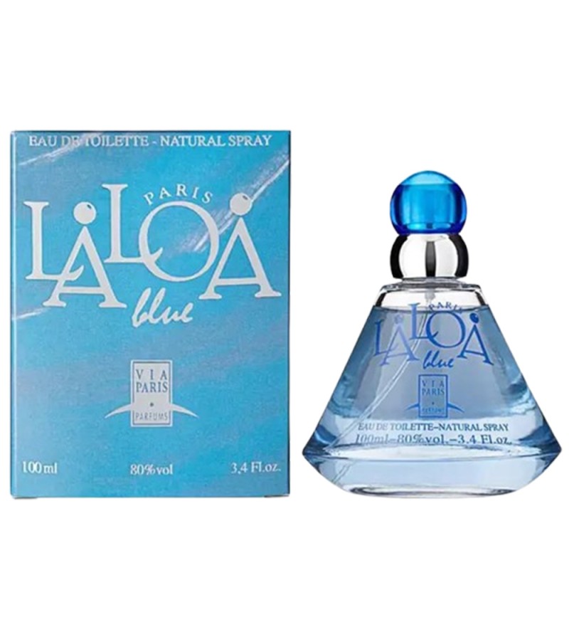 Perfume Via Paris Laloa Blue EDT Femenino - 100Ml