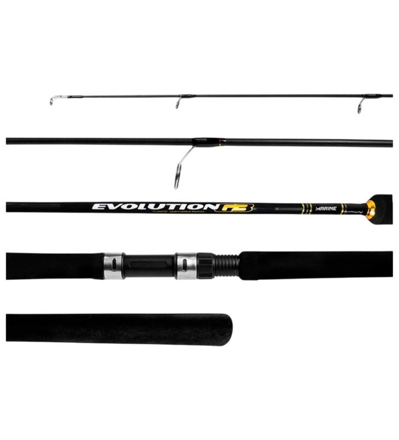 Vara Marine Evolution G3 para Molinete EVG-S601MM 1P 1.83M 8-17B