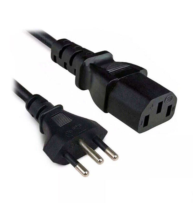 Cable de Fuerza para PC/UPS/Printer 1.8Mts 10A 250V Padrón USA
