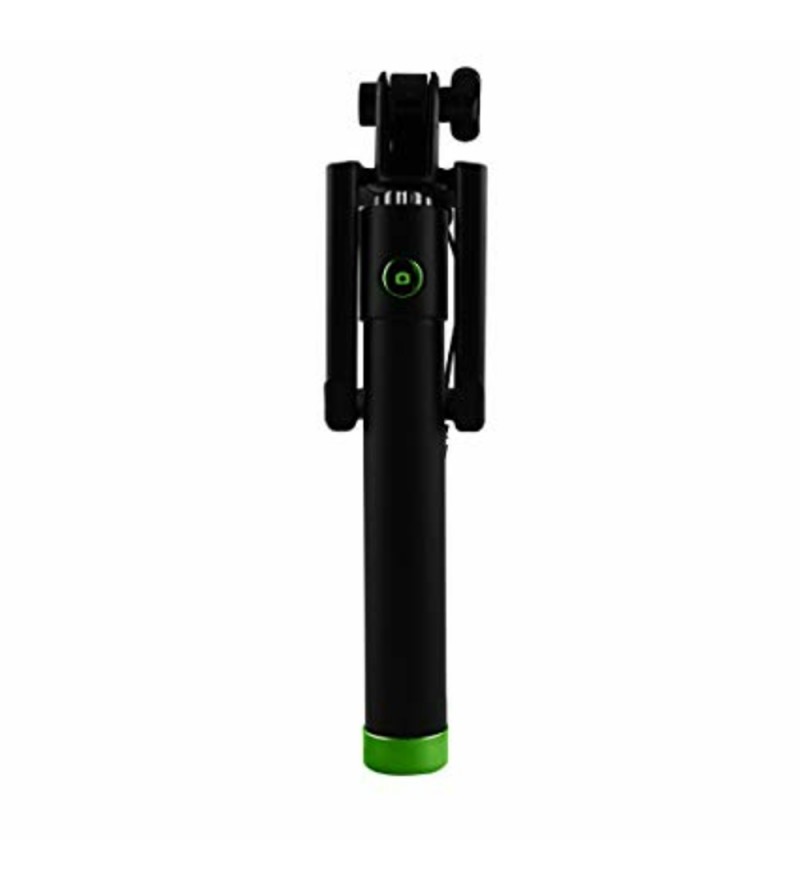 Bastón para Selfie MM-5508 con Cable - Verde
