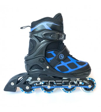 Rollers Perfect Sport SS-98A Nº 35-38 - Negro/Azul